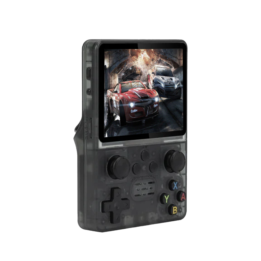 Retro Box Console Handheld Video Game Console (Linux System) 3.5 Inch IPS Screen Portable Pocket Video Player 64GB built in 15,000 Games