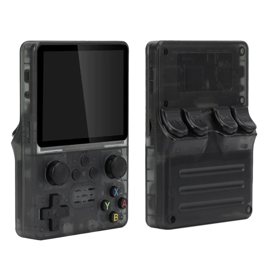 Retro Box Console Handheld Video Game Console (Linux System) 3.5 Inch IPS Screen Portable Pocket Video Player 64GB built in 15,000 Games