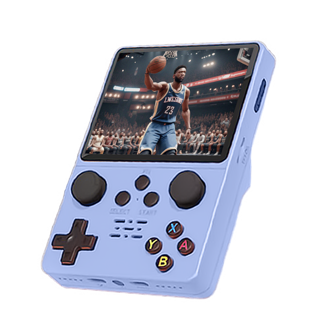 Retro Box Console Handheld Video Game Console (Linux System) 3.5 Inch IPS Screen Portable Pocket Video Player 64GB built in 15,000 Games