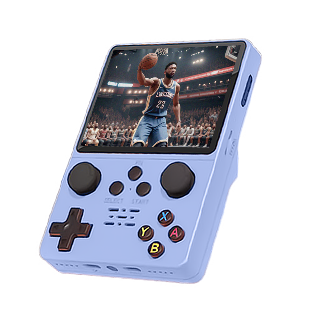 Retro Box Console Handheld Video Game Console (Linux System) 3.5 Inch IPS Screen Portable Pocket Video Player 64GB built in 15,000 Games
