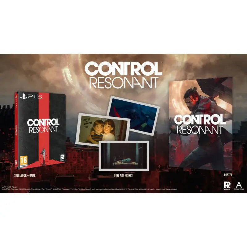 [PRE-ORDER] PlayStation 5 CONTROL Resonant: Steelbook Edition (EUR)