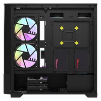 DarkFlash DK415M M-ATX PC Case w/ 2PCS 14CM ARGB Fans