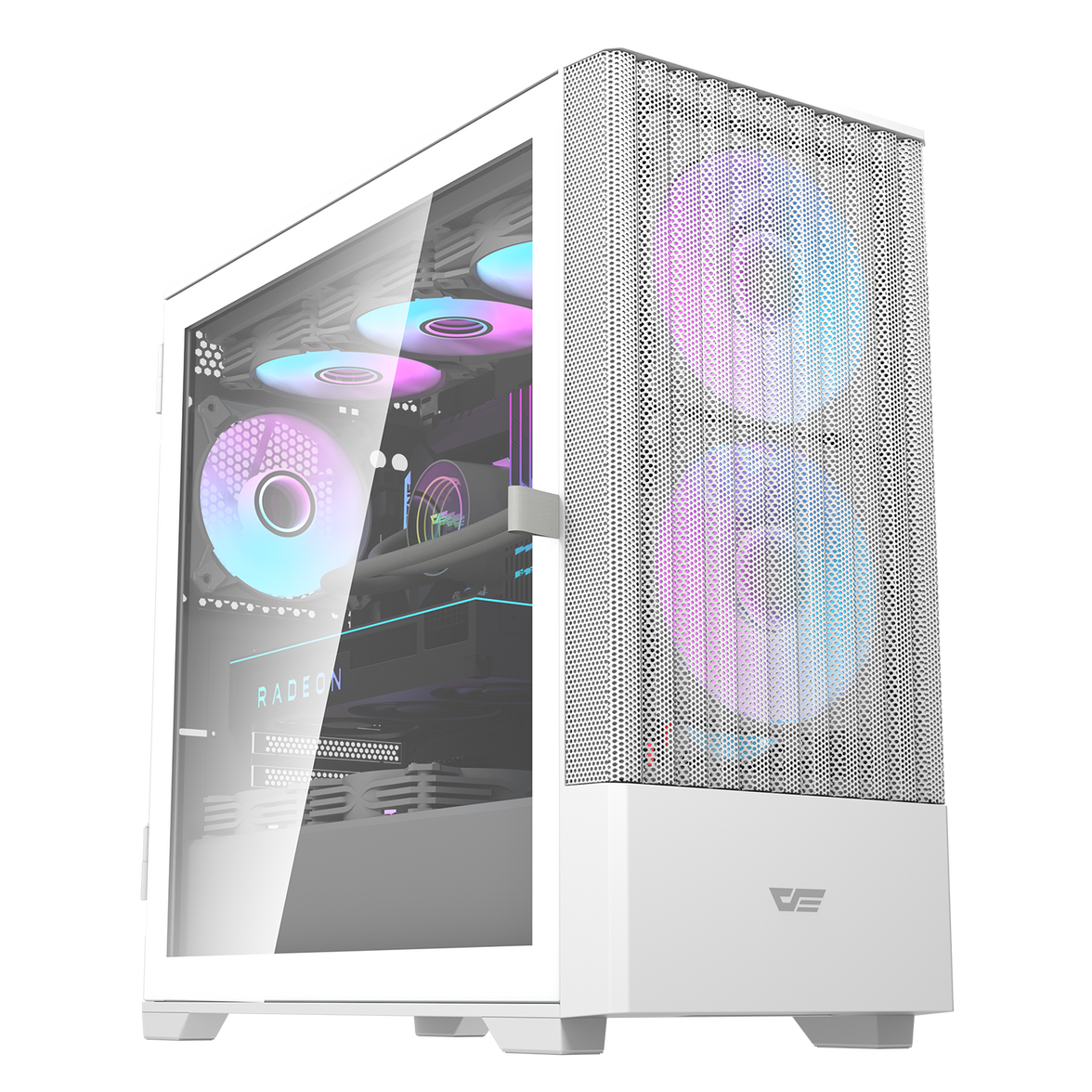 DarkFlash DK415M M-ATX PC Case w/ 2PCS 14CM ARGB Fans