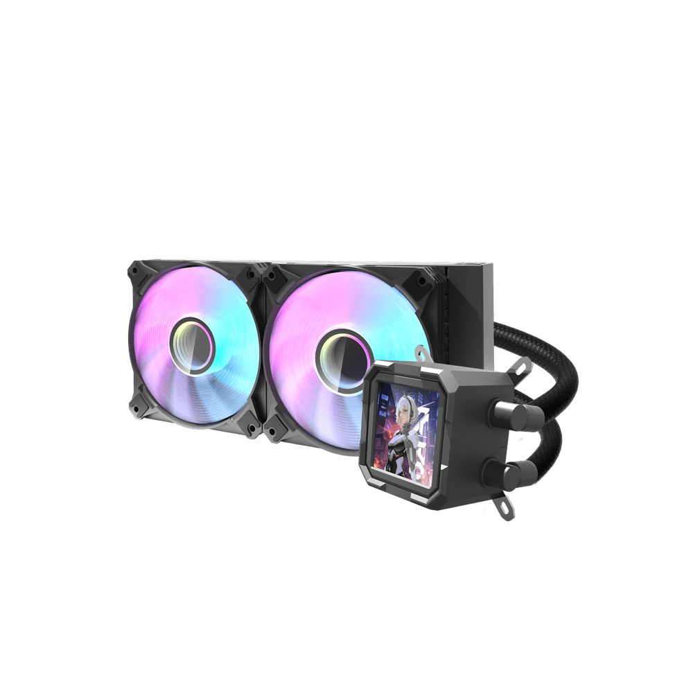 DarkFlash Wave DV240S ARGB Liquid CPU Cooler (Black)
