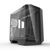 DarkFlash DY470 ATX Three-side Glass Panel Tempered Glass PC Case