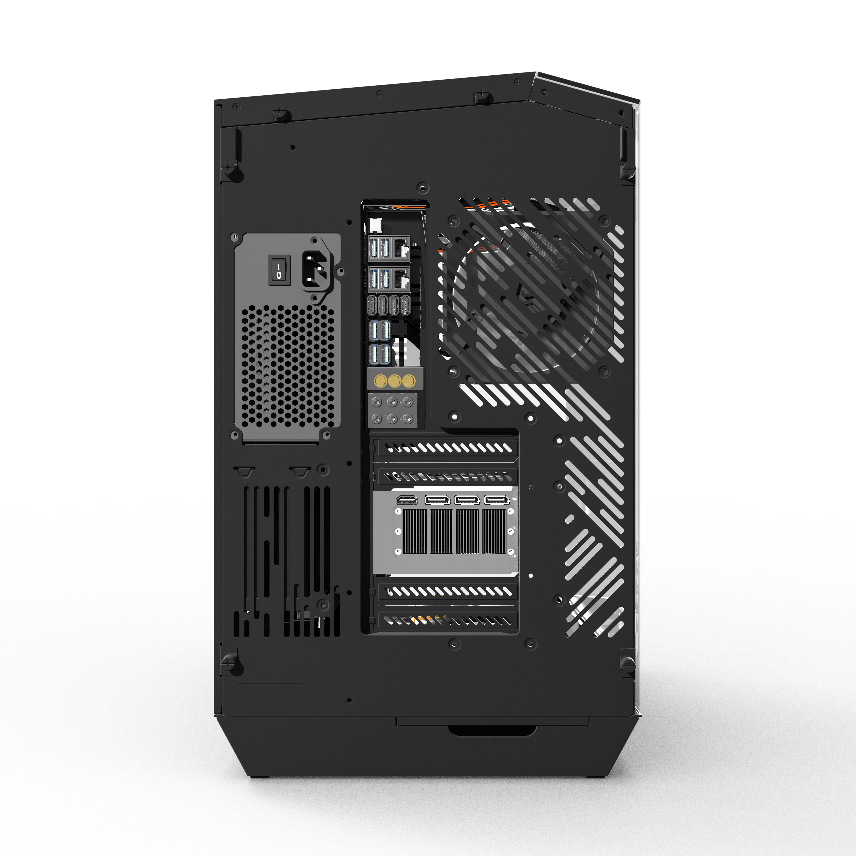 DarkFlash DY470 ATX Three-side Glass Panel Tempered Glass PC Case