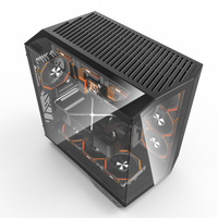 DarkFlash DY470 ATX Three-side Glass Panel Tempered Glass PC Case