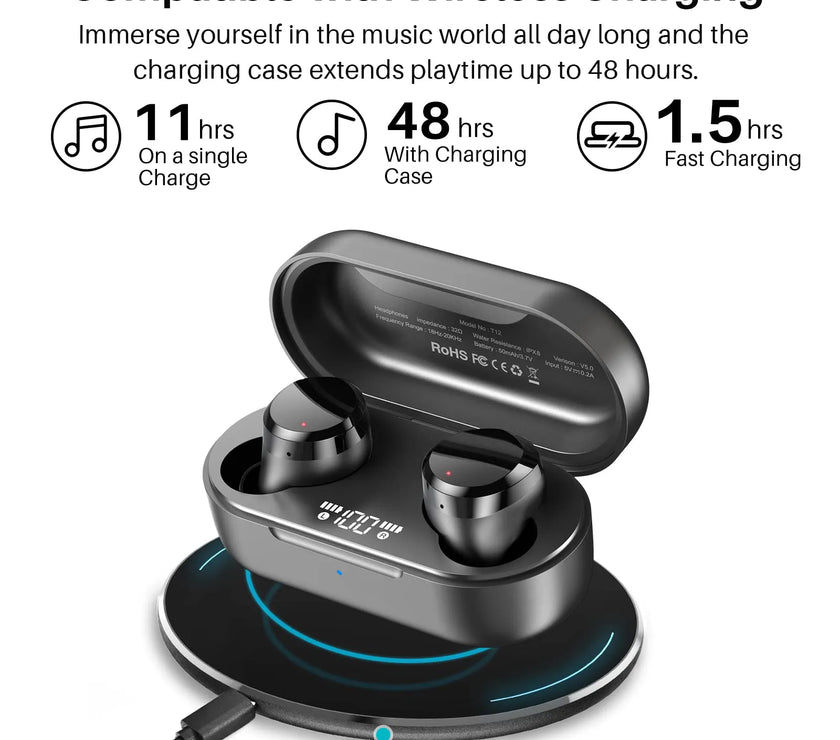 TOZO TWS Earbuds T12S