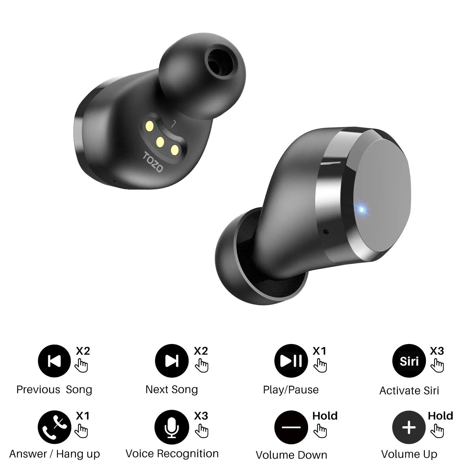 TOZO TWS Earbuds T12S