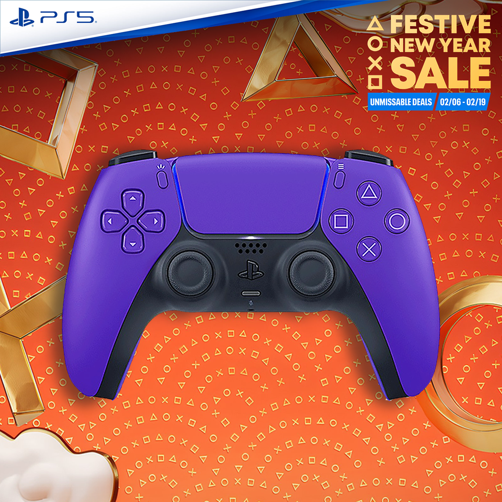 Sony PlayStation 5 Dualsense Wireless Controller Galactic Purple