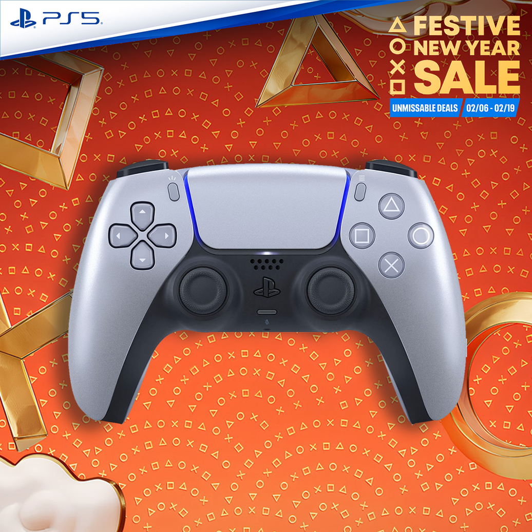 Sony PlayStation 5 Dualsense 5 Wireless Controller Sterling Silver