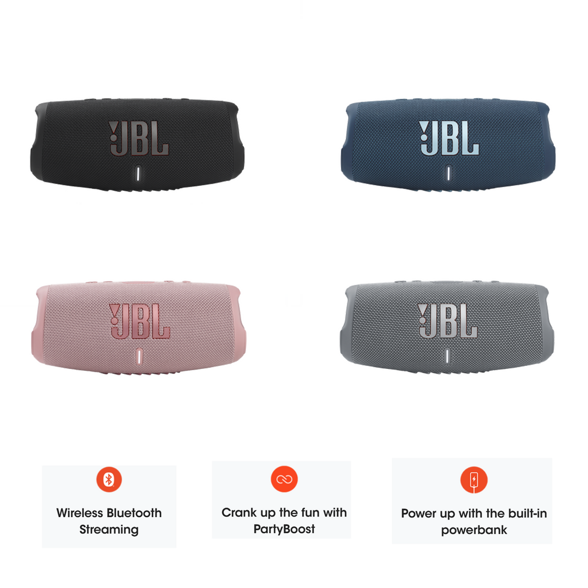 Harman JBL Charge 5 Portable Bluetooth Speaker