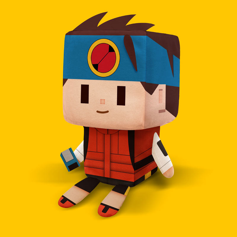 VOXENATION Capcom Plush Toy: Mega Man Battle Network (Rockman.EXE) - Lan Hikari