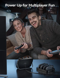 JSAUX Portable Charging Station for Nintendo Switch 2 Joy-Cons GP0506