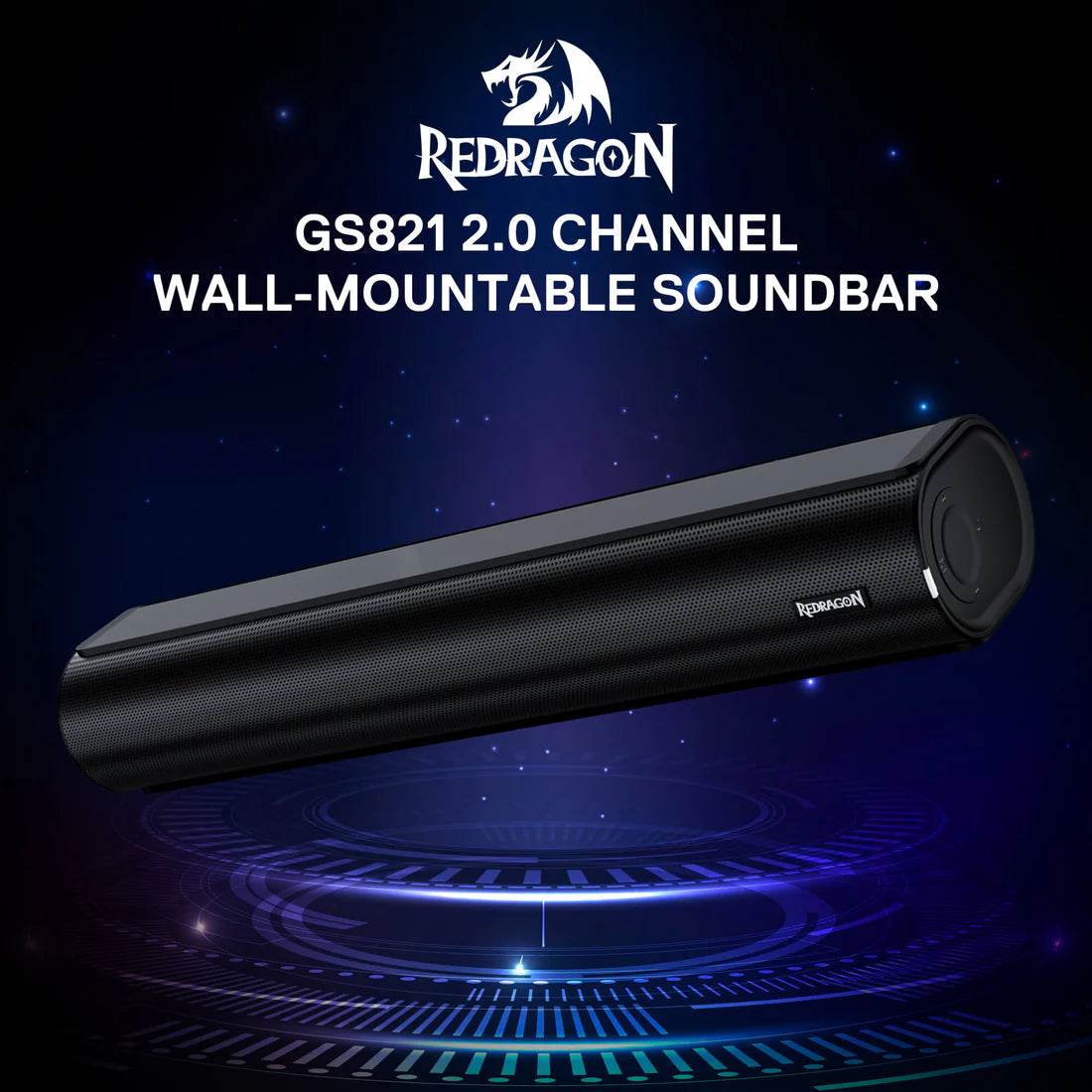 Redragon Airburst Bluetooth Speaker Black (GS821)