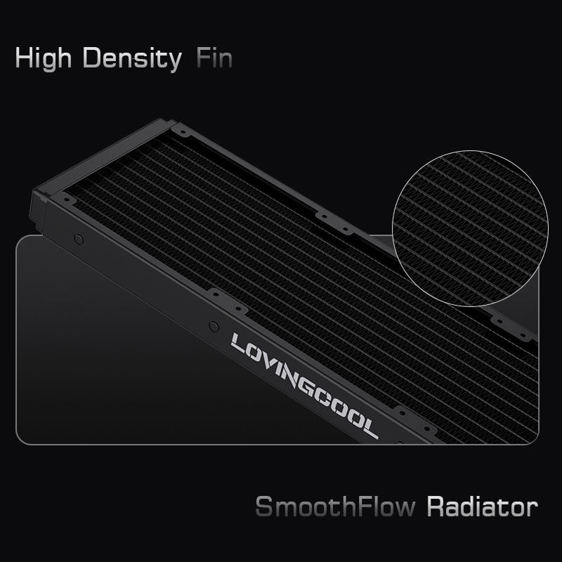 Lovingcool HK-W120-01 120mm AIO ARGB Liquid CPU Cooler with Display