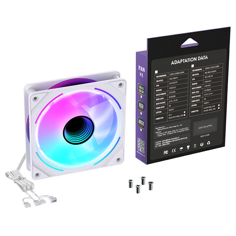 Lovingcool S-1200 Mirror Single 120mm ARGB Cooling Fan