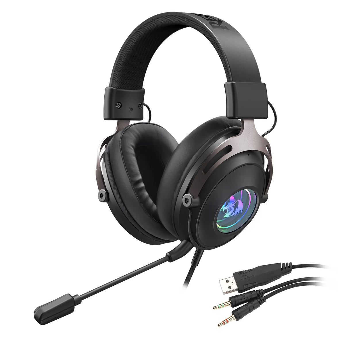 Redragon Arrorain Lite Headset Black (H389)