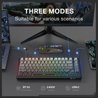 Onikuma G83 83-Key RGB Tri-Mode Hot-Swappable Mechanical Keyboard (Magnetic Switch)