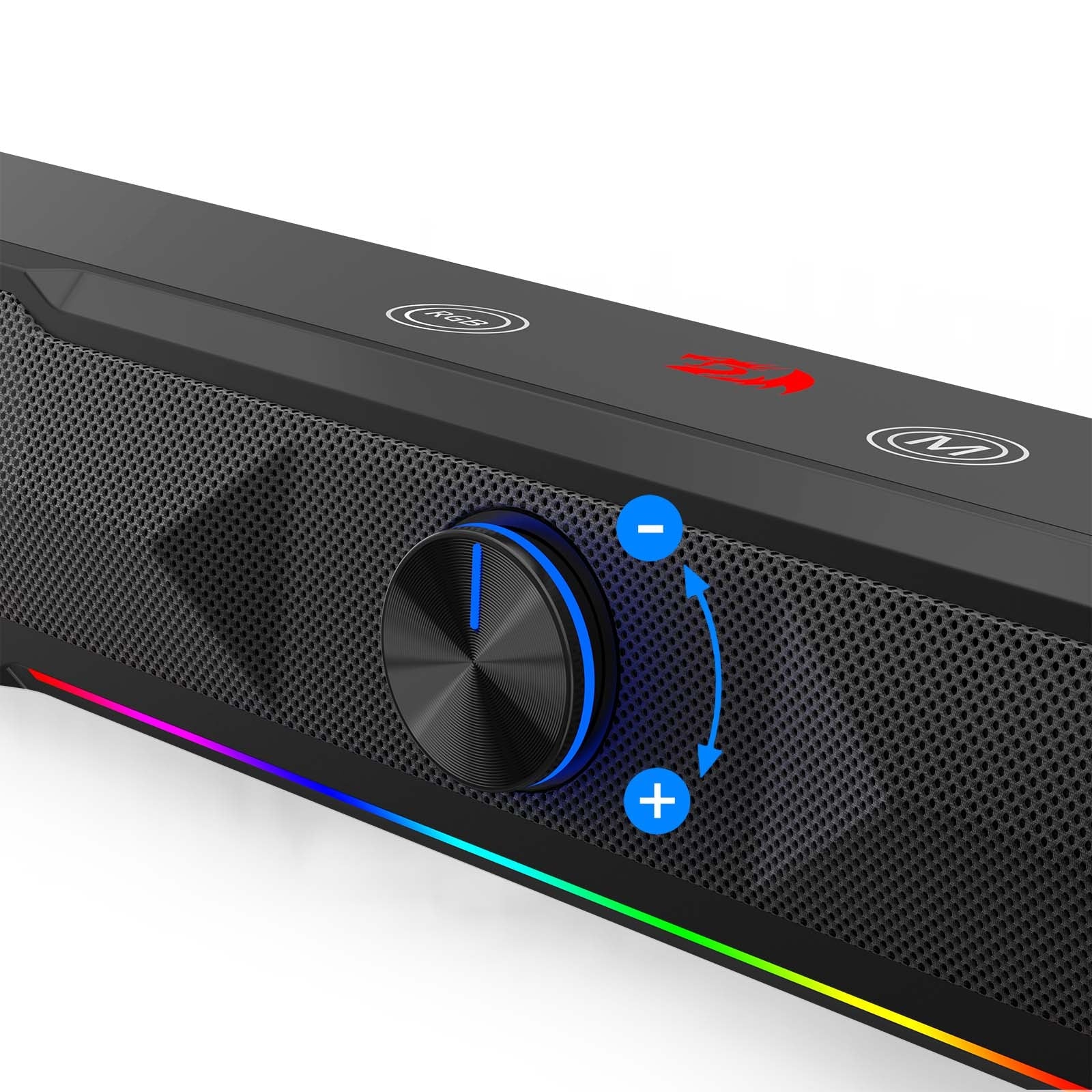 Redragon Catnonn Bluetooth/Wired Soundbar Speacker Black (GS516)