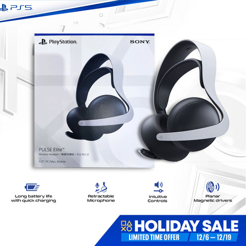 PS5 Pulse ELITE Wireless Headset For PS5 / PC / MAC / Mobile (Asian) (CFI-ZWH2G)