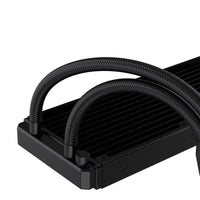 Lovingcool YK-W120-02 120mm AIO ARGB Liquid CPU Cooler with Temp Display