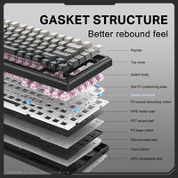 Onikuma G83 83-Key RGB Tri-Mode Hot-Swappable Mechanical Keyboard (Magnetic Switch)