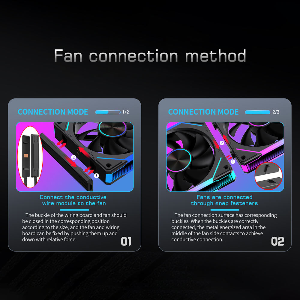 Lovingcool PL-Pro 3in1 120mm ARGB CD Mirror Design Cooling Fan