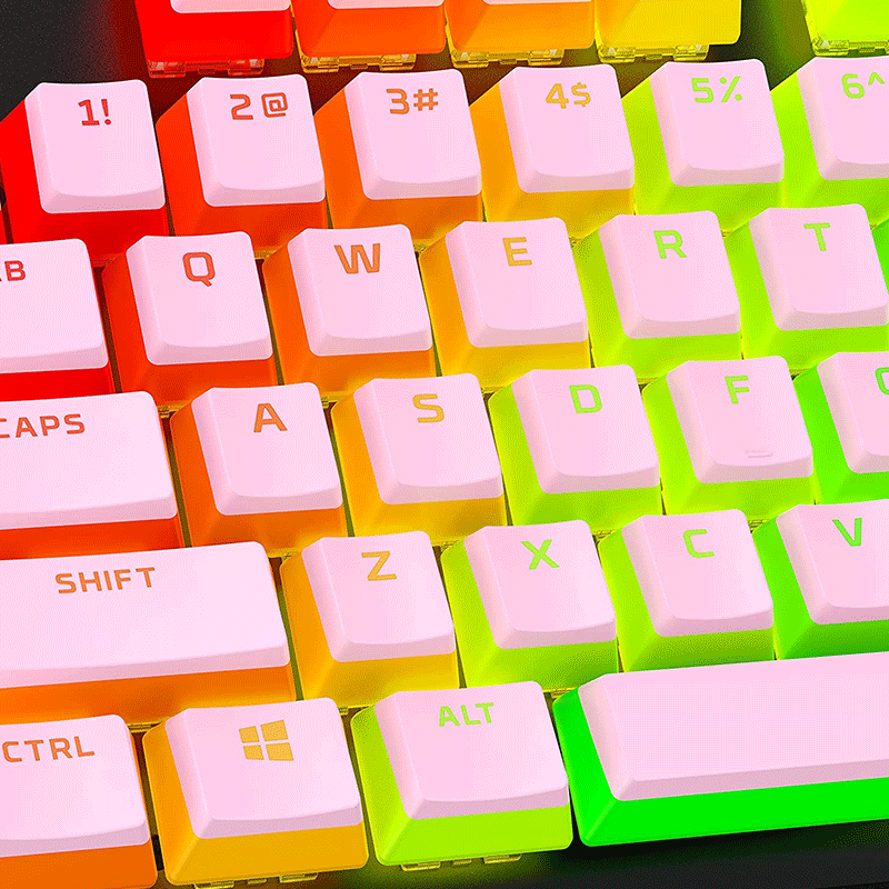 HyperX Pudding Keycaps Double Shot PBT