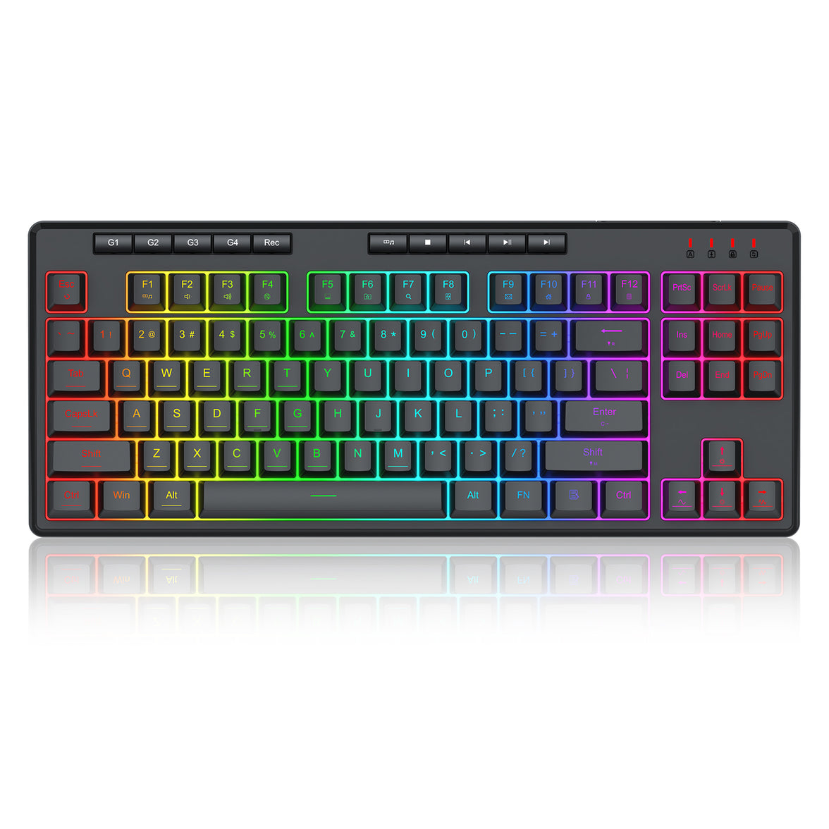 Redrgon Shiva 87-keys RGB Wired Gaming Keyboard (K516-RGB)