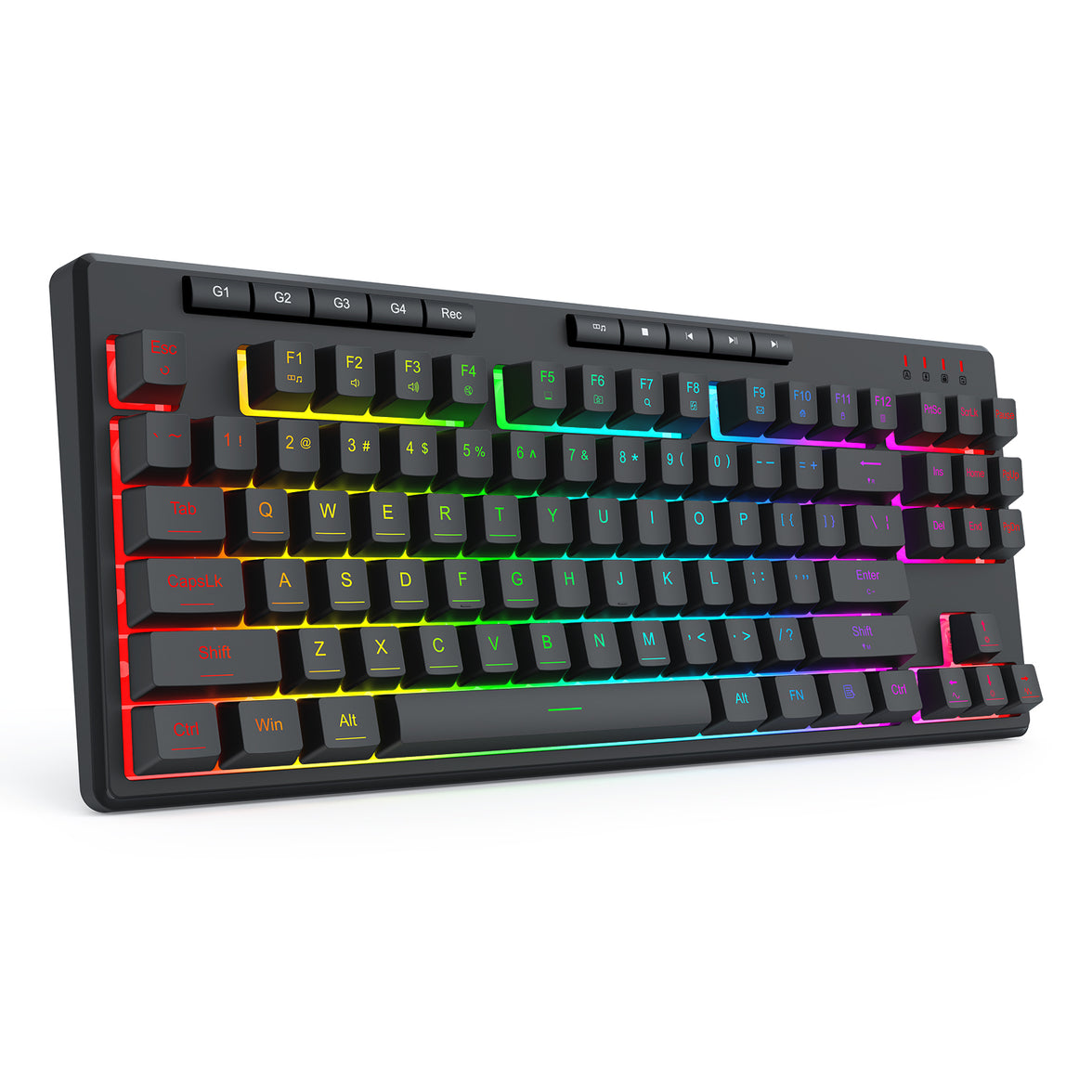 Redrgon Shiva 87-keys RGB Wired Gaming Keyboard (K516-RGB)