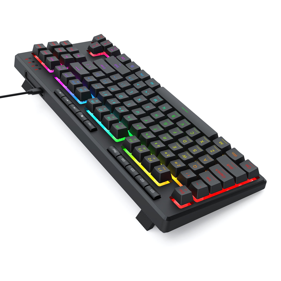 Redrgon Shiva 87-keys RGB Wired Gaming Keyboard (K516-RGB)