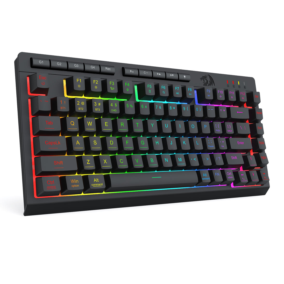 Redragon Crescent Pro Mechanical Wireless Keyboard Black (K524RGB-PRO)