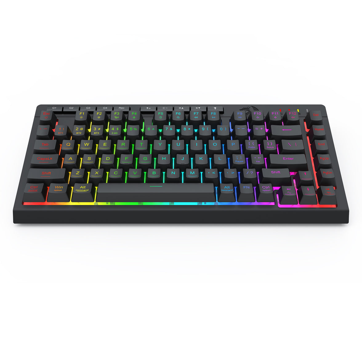 Redragon Crescent Pro Mechanical Wireless Keyboard Black (K524RGB-PRO)