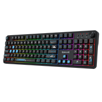 Redragon RM104 Pro Volcano Tri-Mode Wireless Membrane RGB Keyboard Black+Blue (K526BB-WL)