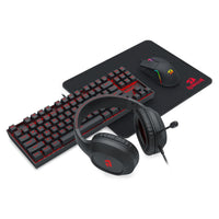 Redragon K552 4in1 Wired Gaming Combo Black (K552-BB-3)
