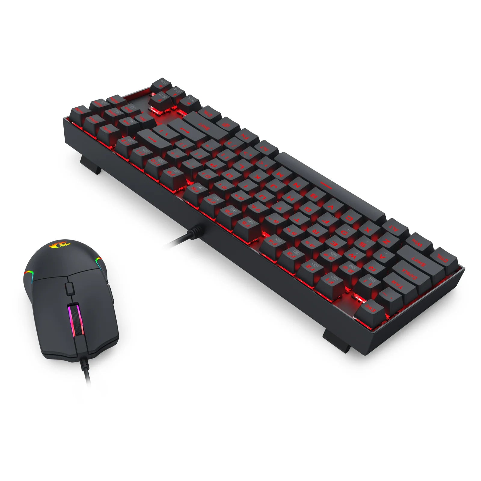 Redragon K552 4in1 Wired Gaming Combo Black (K552-BB-3)