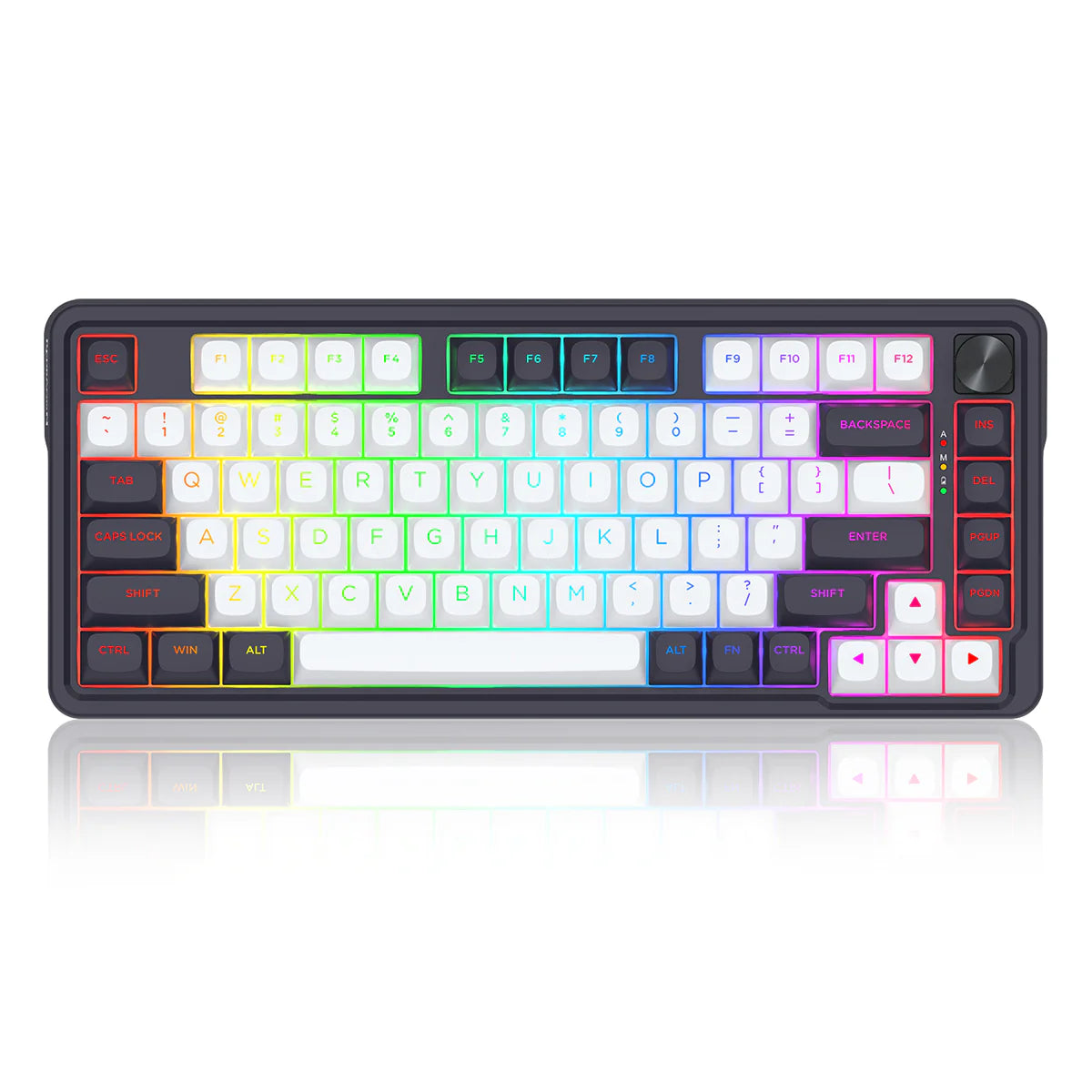 Redragon Ucal Max Tri-Mode Gaming Keyboard White-Blue (K673WB-RGB-MAX)