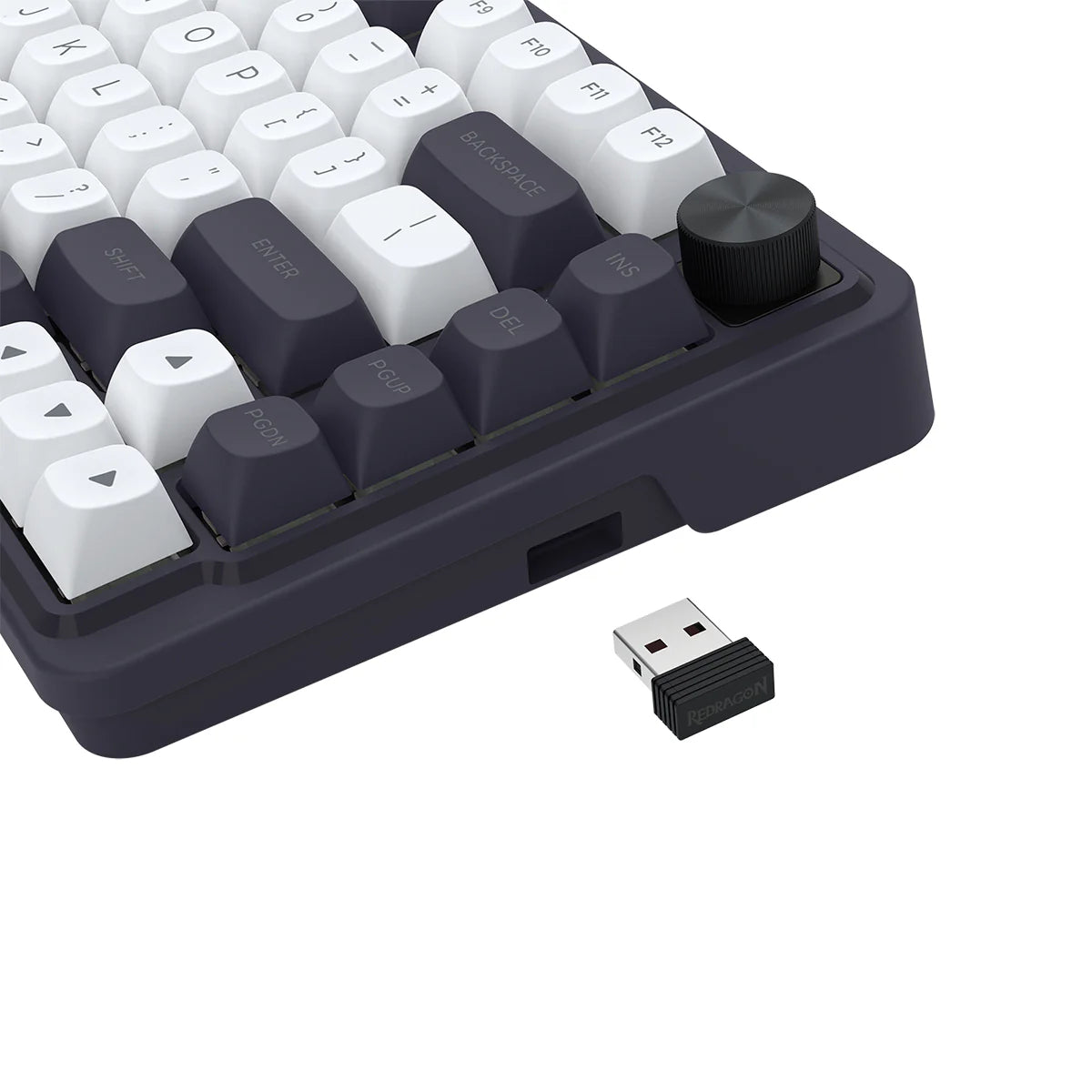 Redragon Ucal Max Tri-Mode Gaming Keyboard White-Blue (K673WB-RGB-MAX)