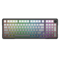 Redragon Bragi Pro Tri-Mode South Facing Mechanical Keyboard Gradient Gray (K688SP-RGB-PRO)