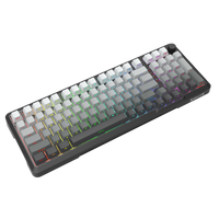 Redragon Bragi Pro Tri-Mode South Facing Mechanical Keyboard Gradient Gray (K688SP-RGB-PRO)