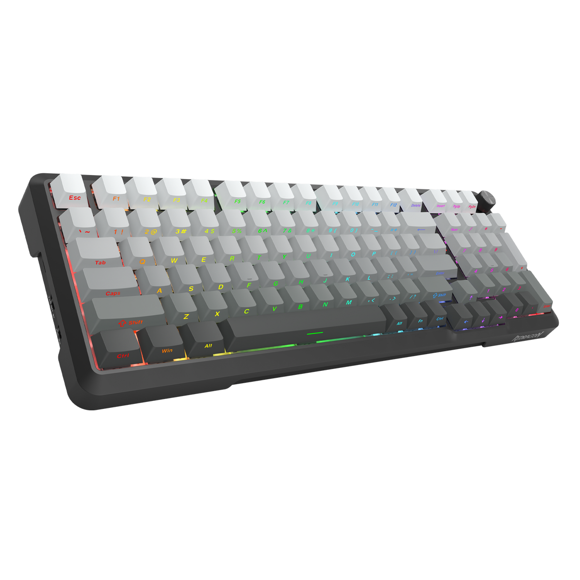 Redragon Bragi Pro Tri-Mode South Facing Mechanical Keyboard Gradient Gray (K688SP-RGB-PRO)