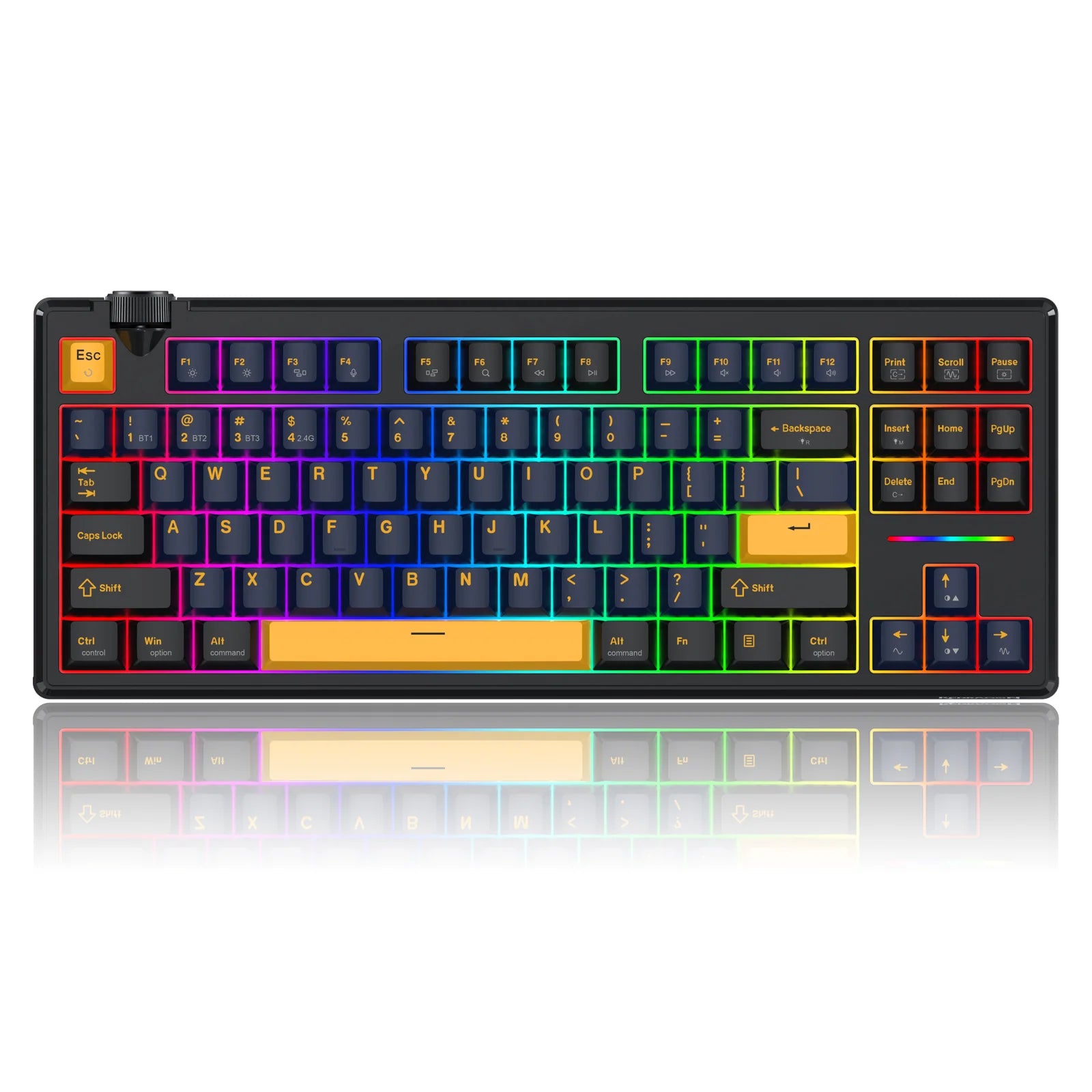 Redragon Cyclone Pro Wireless Gaming Keyboard Black (K716BLY-RGB-PRO)