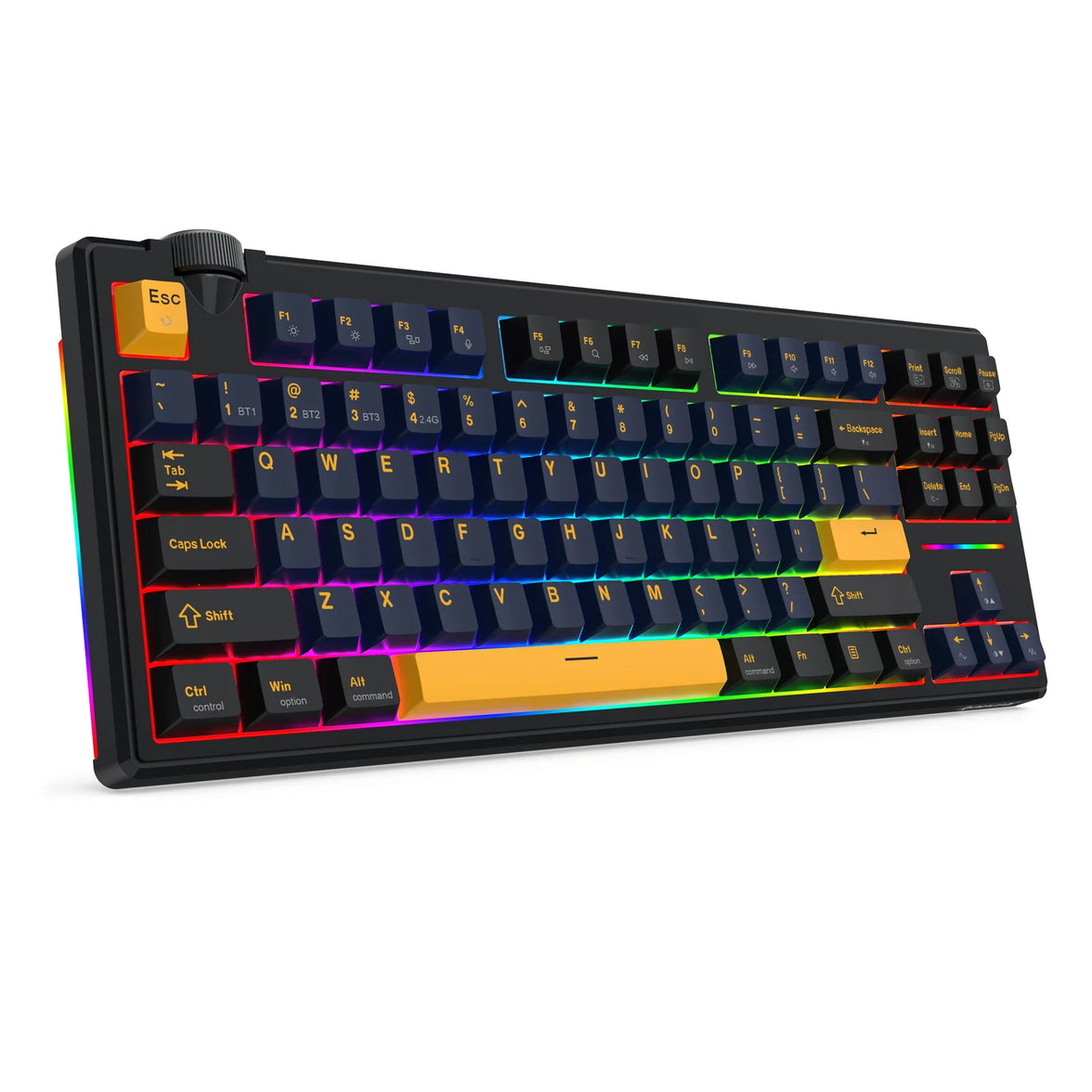 Redragon Cyclone Pro Wireless Gaming Keyboard Black (K716BLY-RGB-PRO)