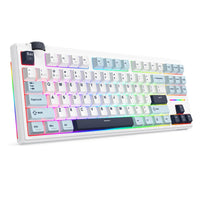 Redragon Cyclone Pro Wireless Gaming Keyboard White (K716WBL-RGB-PRO)
