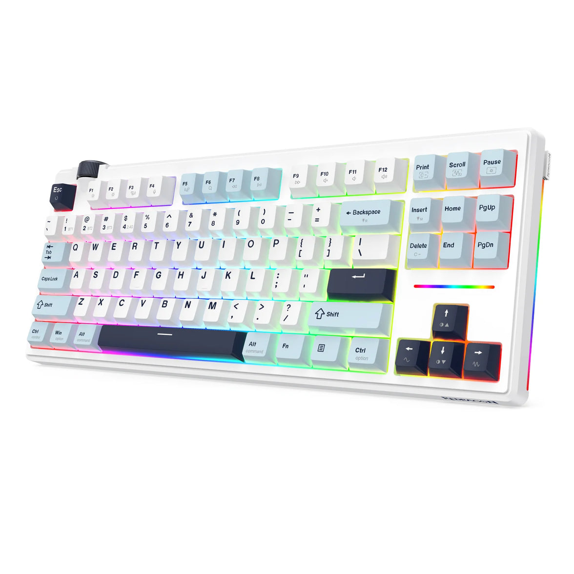 Redragon Cyclone Pro Wireless Gaming Keyboard White (K716WBL-RGB-PRO)
