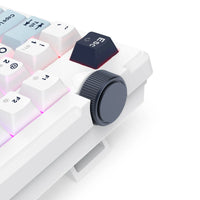 Redragon Cyclone Pro Wireless Gaming Keyboard White (K716WBL-RGB-PRO)