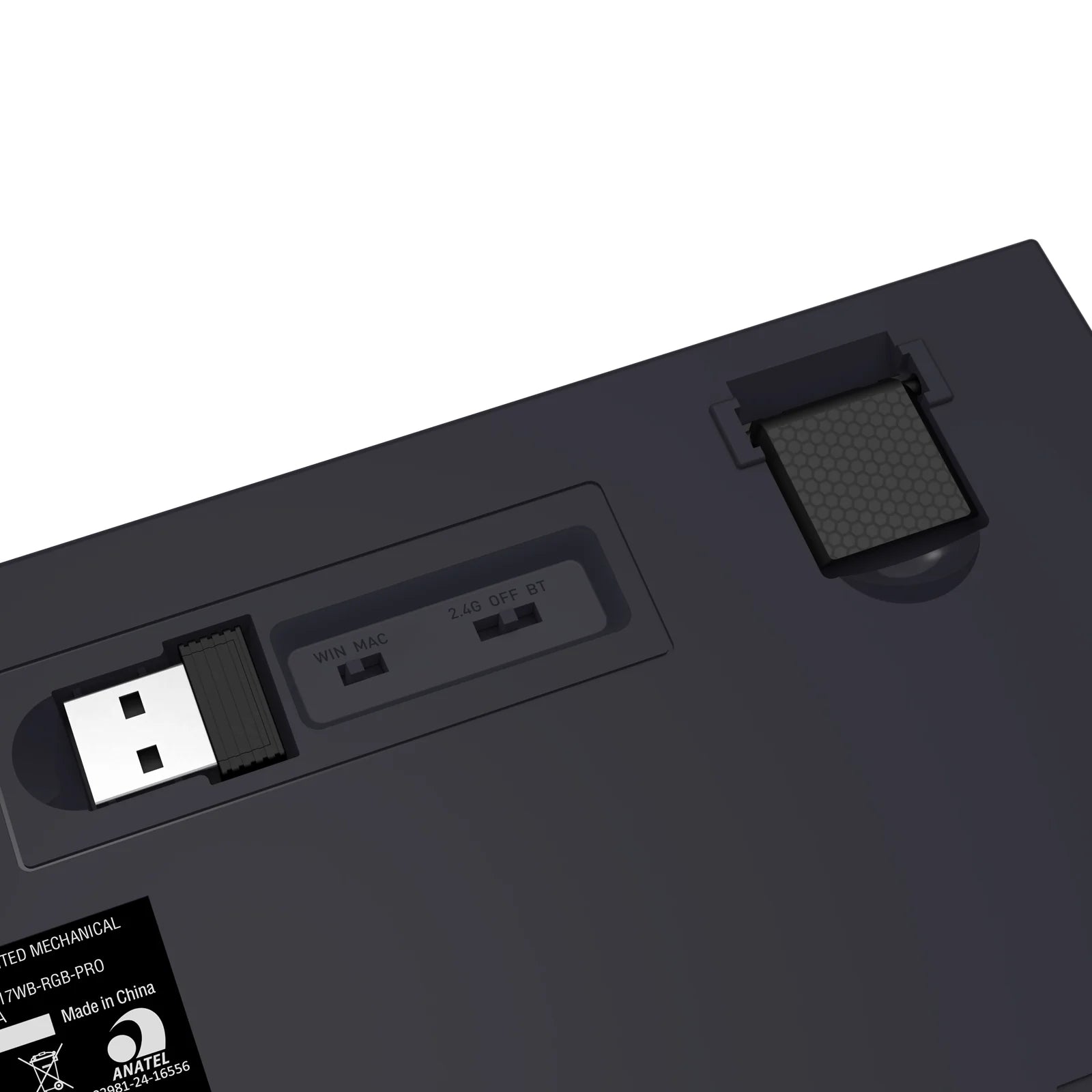 Redragon Wired Gaming Keyboard White/Black Alcor RGB K717