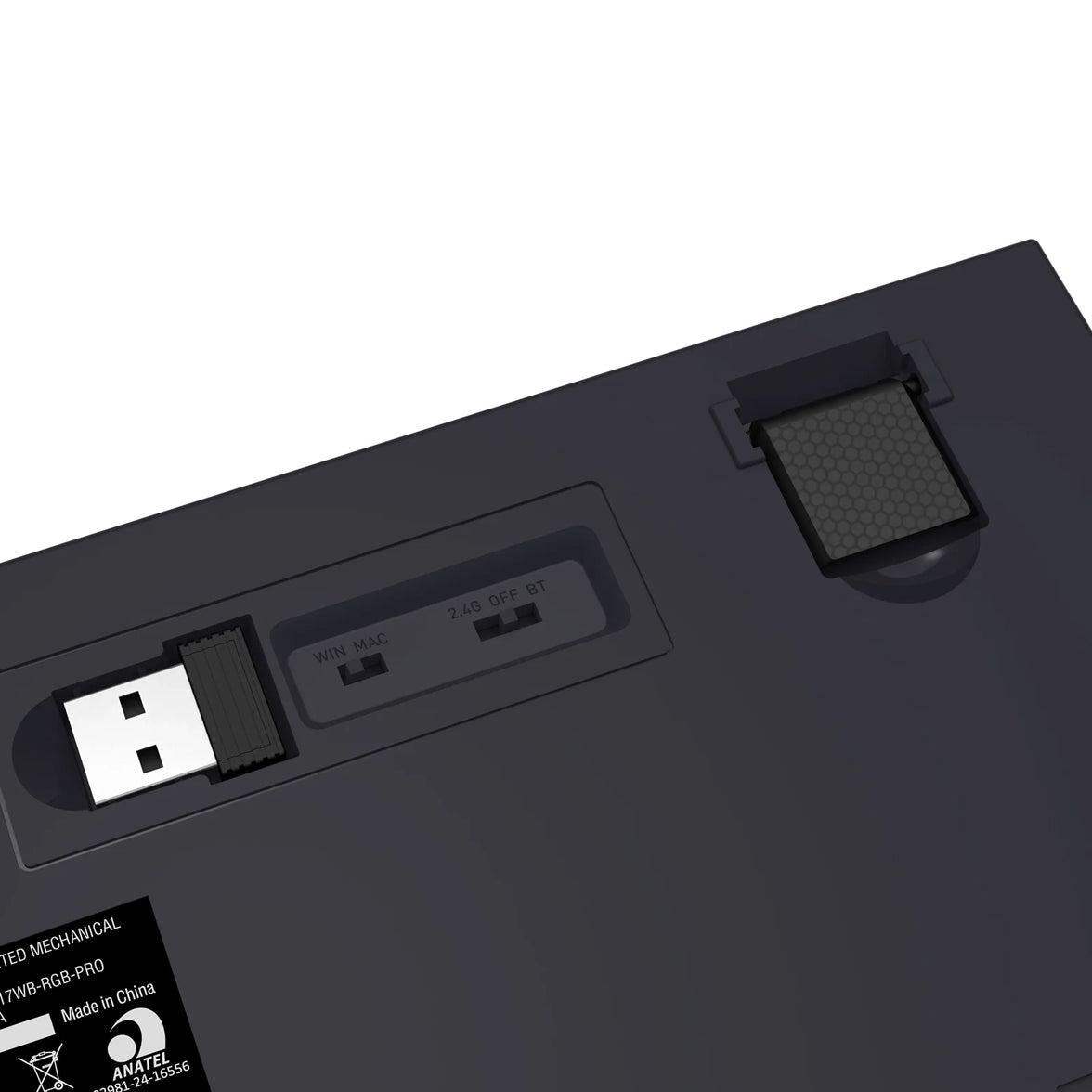 Redragon Wired Gaming Keyboard White/Black Alcor RGB K717