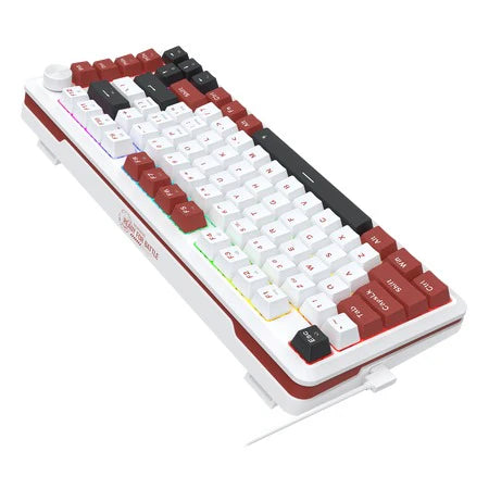 Redragon Stormhunter with Rapid Triggert Ultramag Switch Keyboard White (K721WRB)